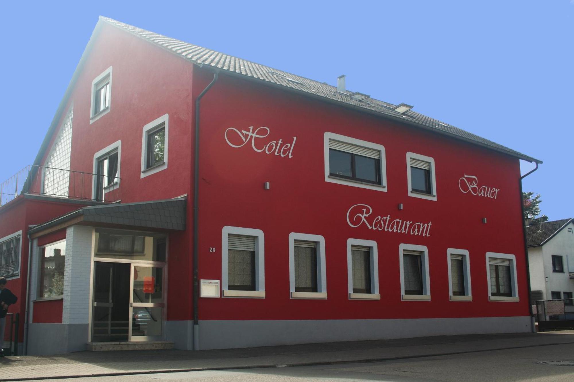 Hotelrestaurant Bauer Sandhausen Exteriör bild